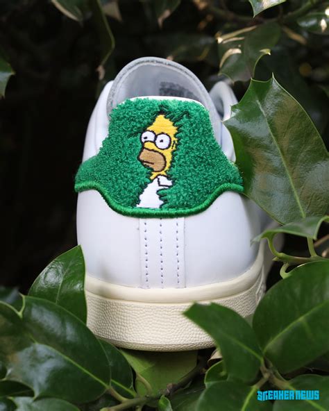 stan smith simpsons|The Simpsons' Adidas Stan Smith ‘Homer’ is actually  .